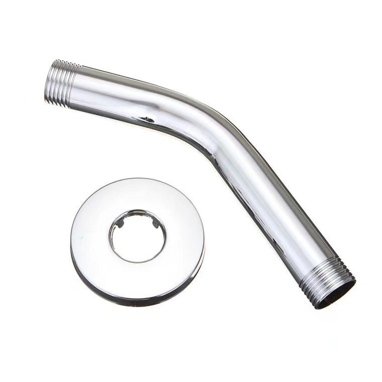 Premium Chrome Adjustable Shower Head with Durable ABS Mount