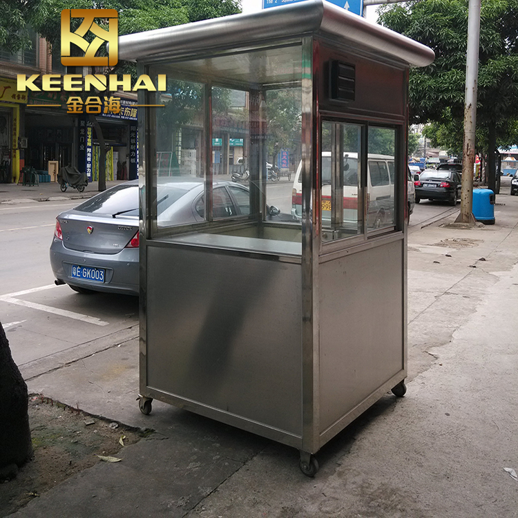 Stainless Steel Portable Toll Booth for Ticket