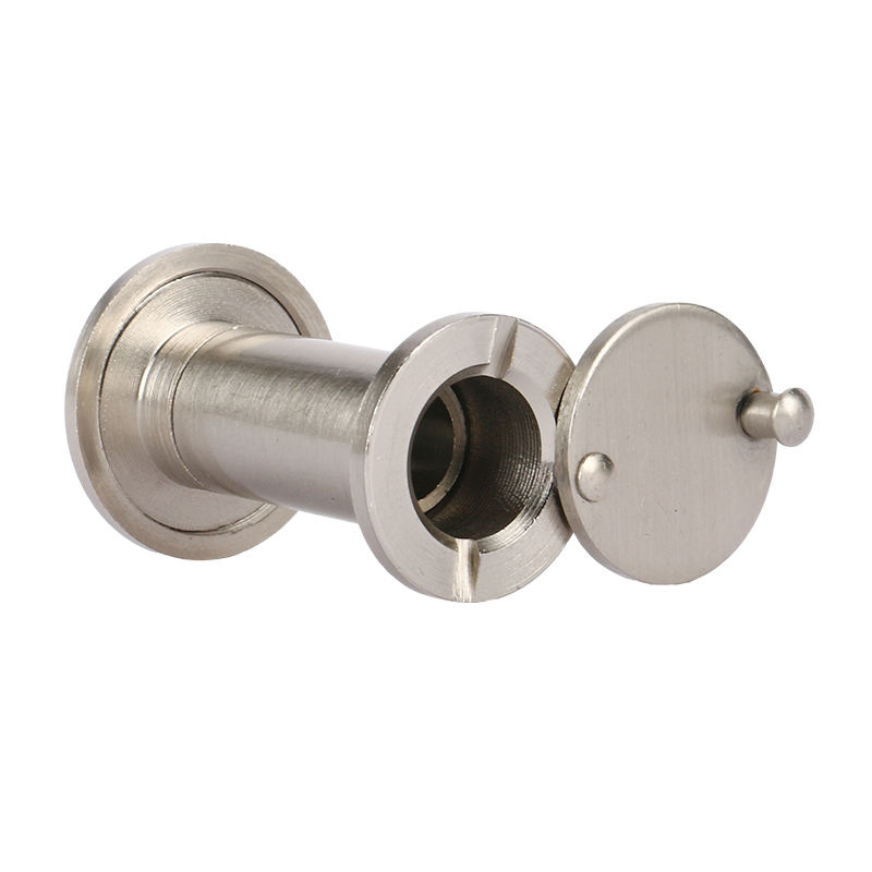 20o Degrees Wide Angle Anti-Skid Security Door Viewers Polished Chrome Brushed Hidden Peephole HD Glass Lens Door Viewers