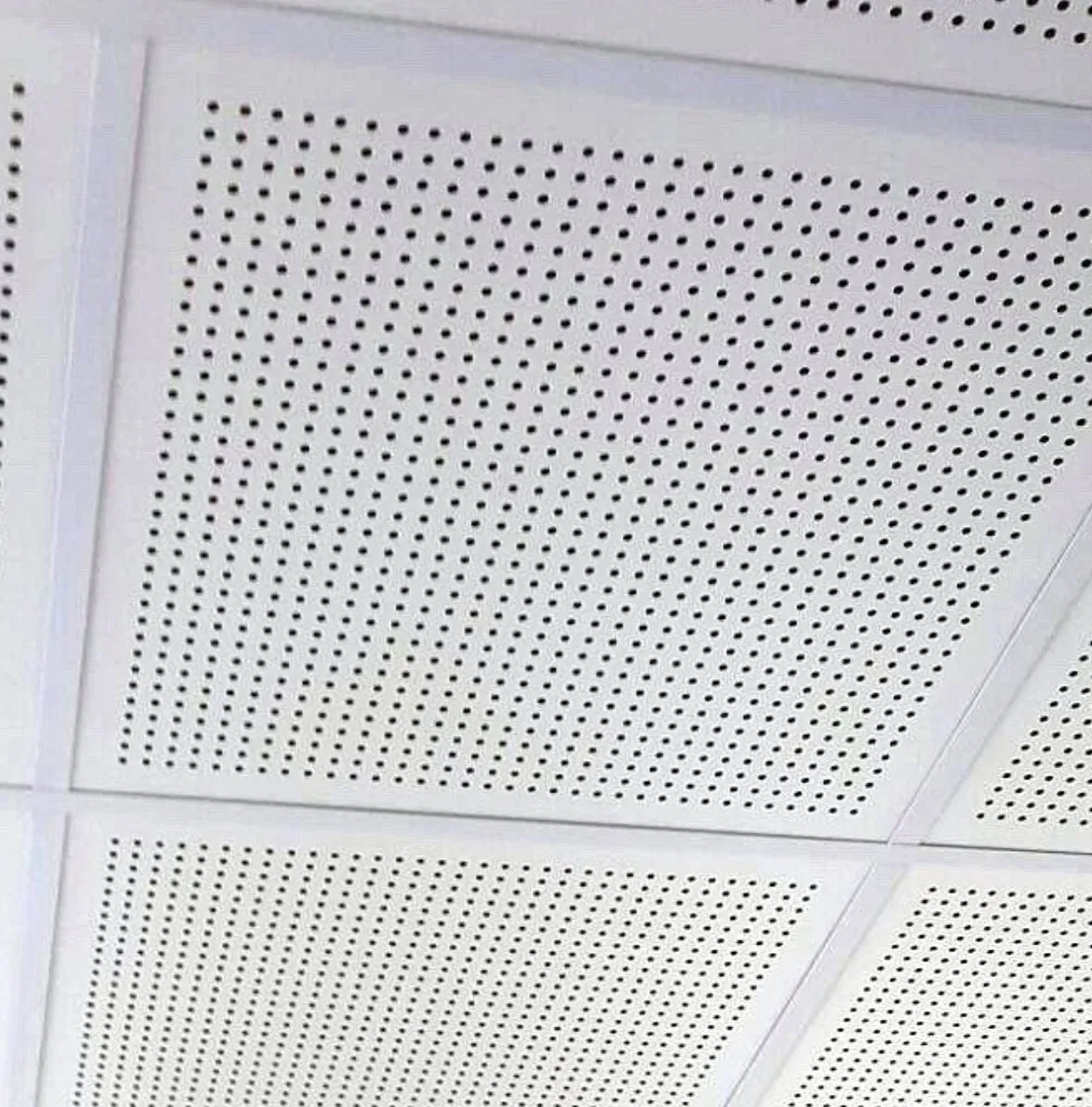 Office Conference Hall Acoustic Ceiling Board Aluminum Micro Perforated Acoustic Panel