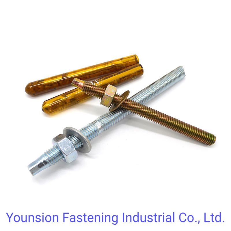 Химический анкер YS для бетона, оцинкованный