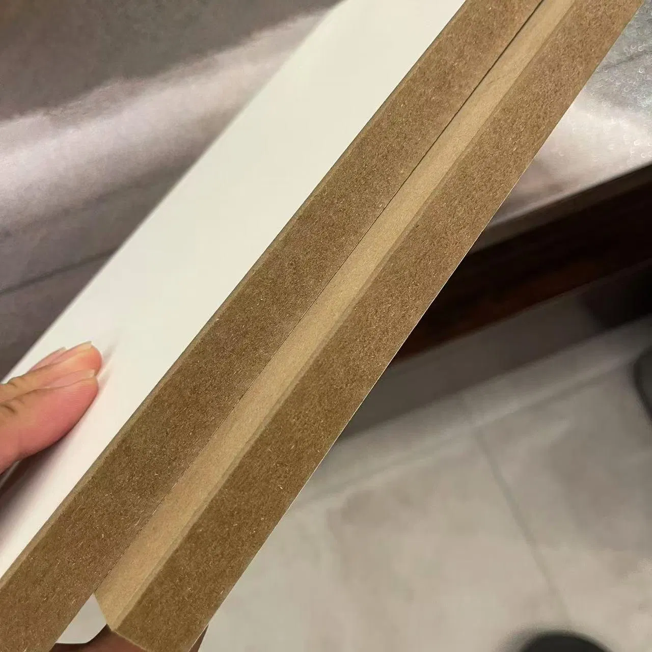 Versatile MDF Board for Creative Furniture and Decoration, Density 700-780kgs/Cbm