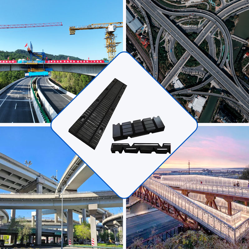 Rubber Flexible Bridge Expansion Joint Neoprene Elastomeric Bridge Expansion Joint for Highway