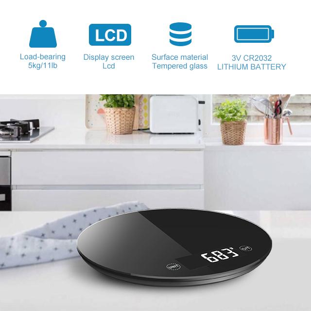 LCD Display Cooking Baking Weight Scale Food Scale Electronic Kitchen Digital Scale