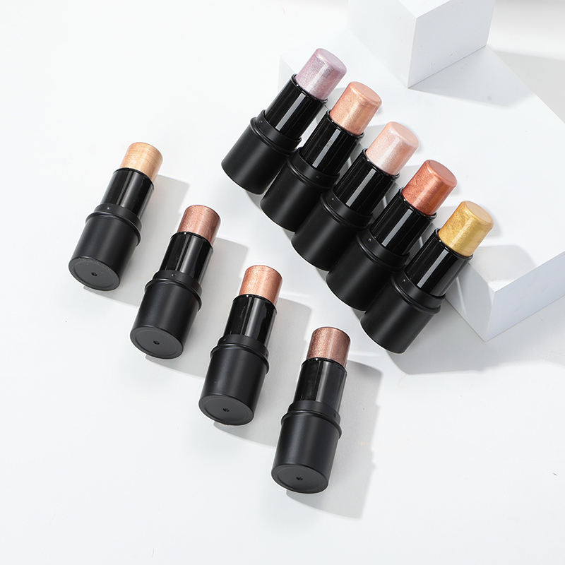 Private Label Vegan and Cruelty Free High Pigment Cream Makeup Contour Bronzer Highlighter Stick