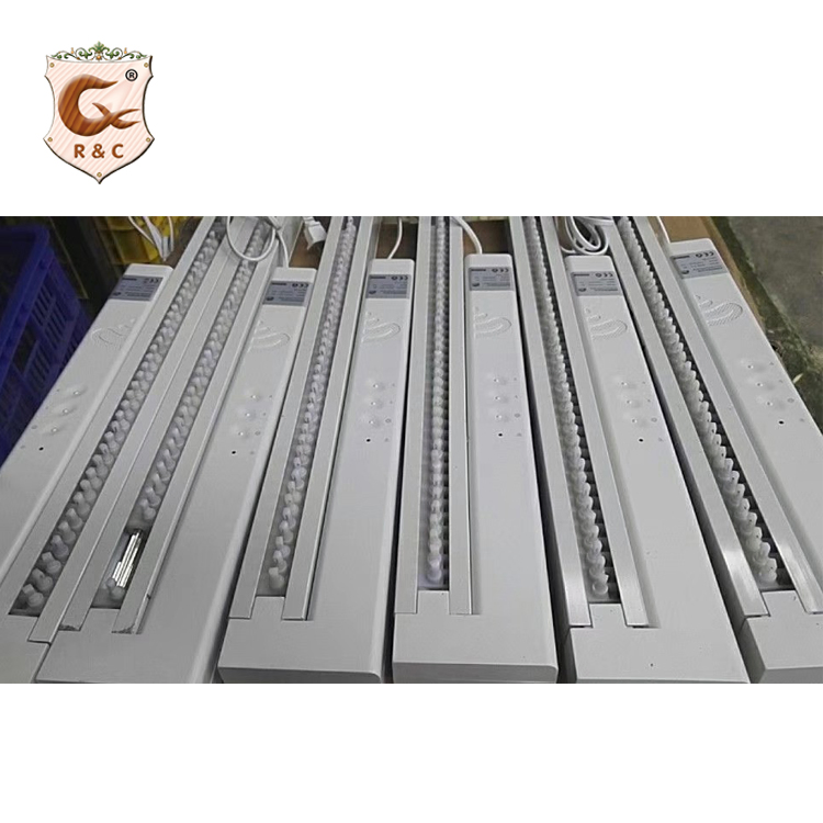 Manufacture Indoor Window Blackout Motorized PVC Vertical Blind