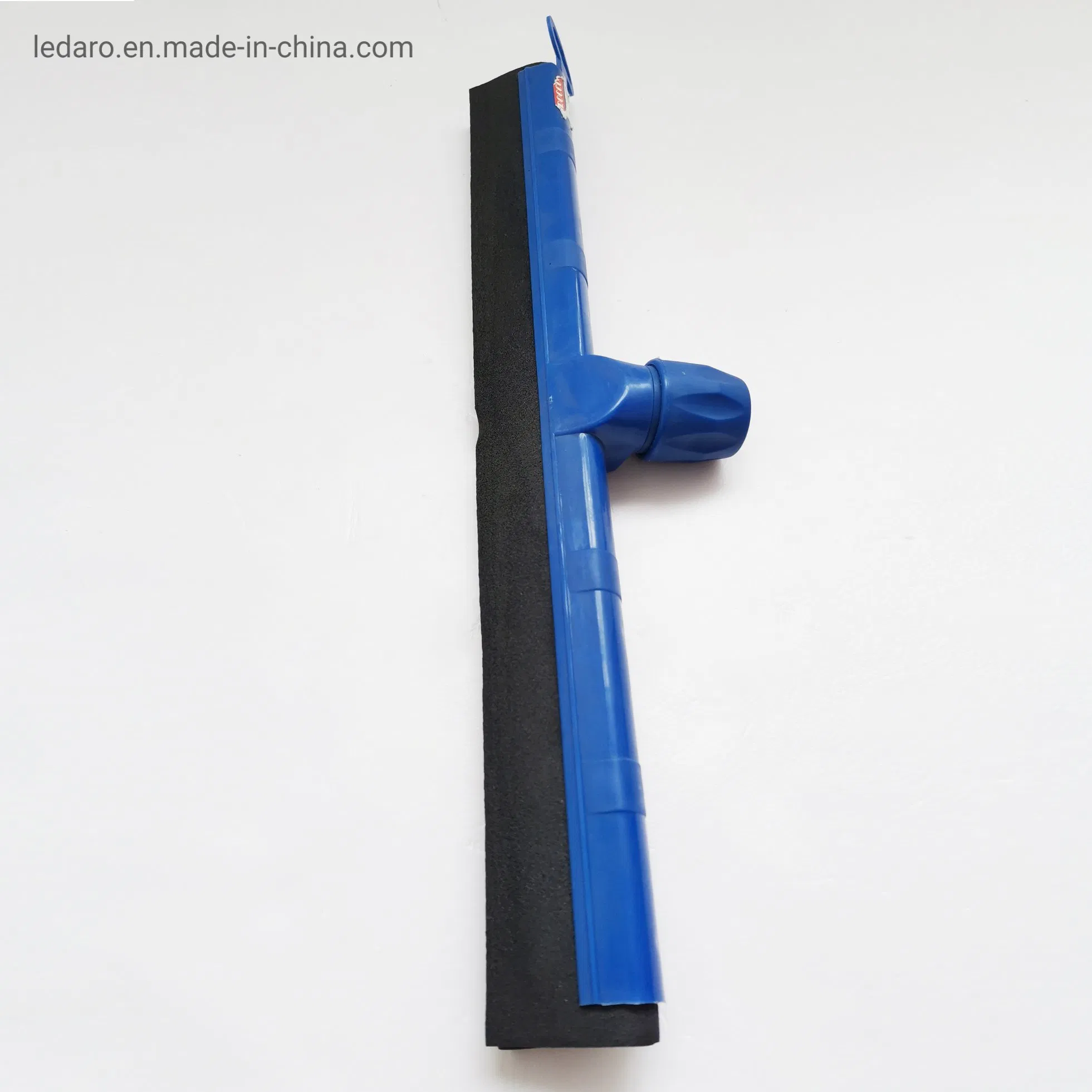 Commercial Professional Plastic Floor Squeegee 18“ Length Twin Black Blades Threaded Socket