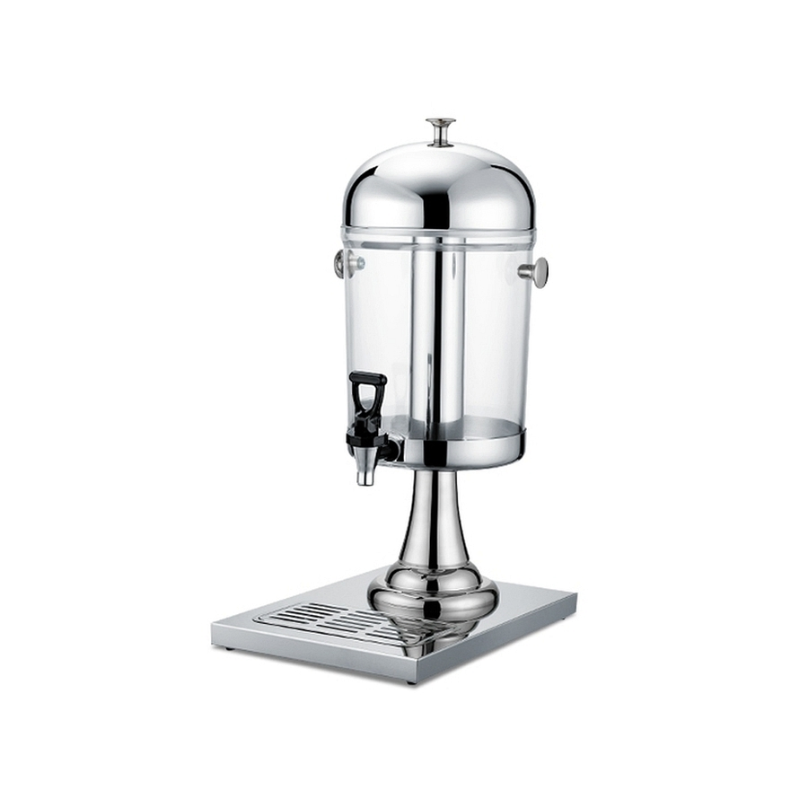 Heavy-Duty 8L Single-Head Stainless Steel Hotel Coffee Milk Juice Dispenser