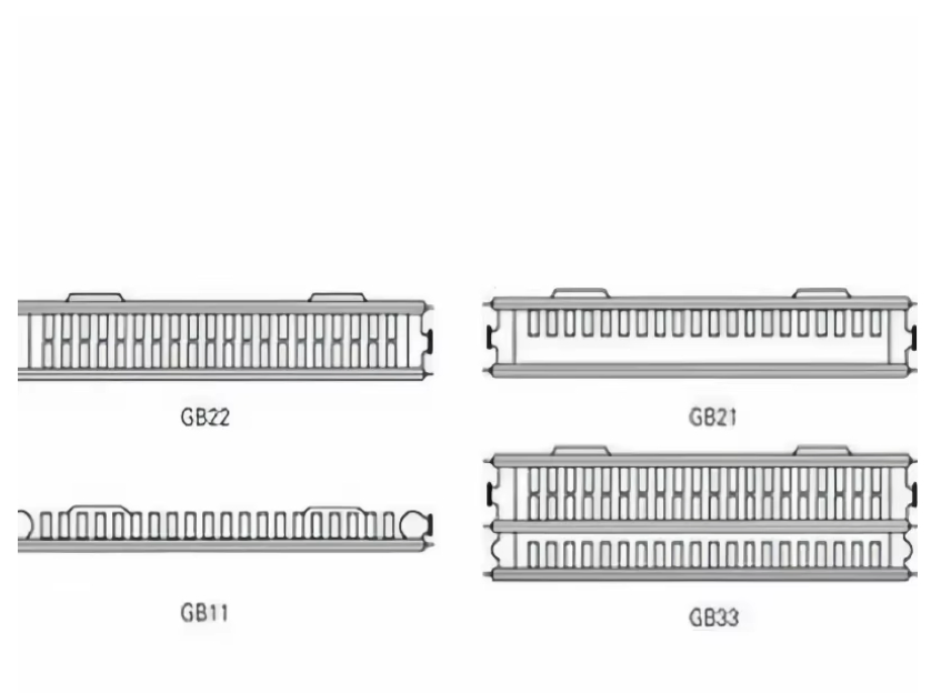 China Wholesale Modern Designer 350/80 Heat Distribution Energy-Efficient Heating Bimetallic Panel Radiators