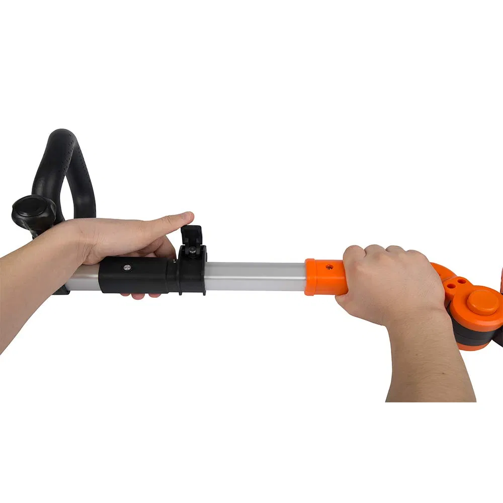 Dual Action Steel Blade 20V Telescopic Pole Hedge Cutter Trimmer - Lh C41A