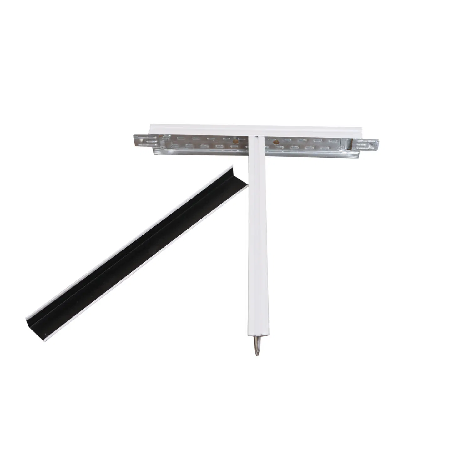 Elegant White and Gold Tee Bar for Contemporary Ceilings