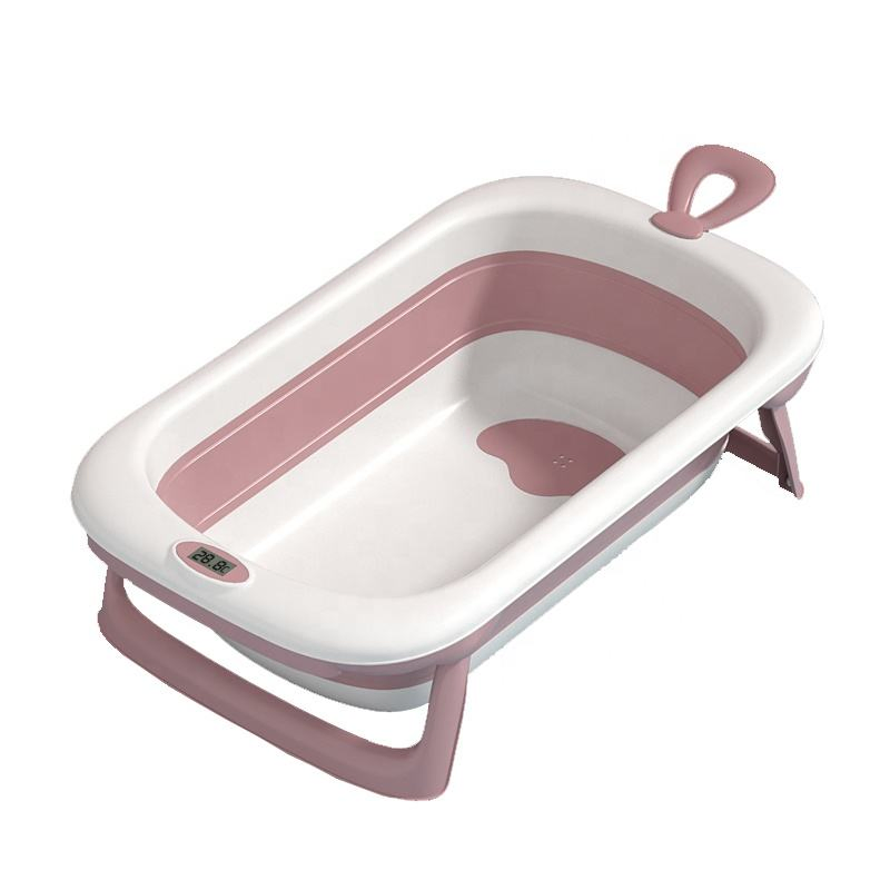 Customer Logo Collapsible Baby Bathtub for Kids