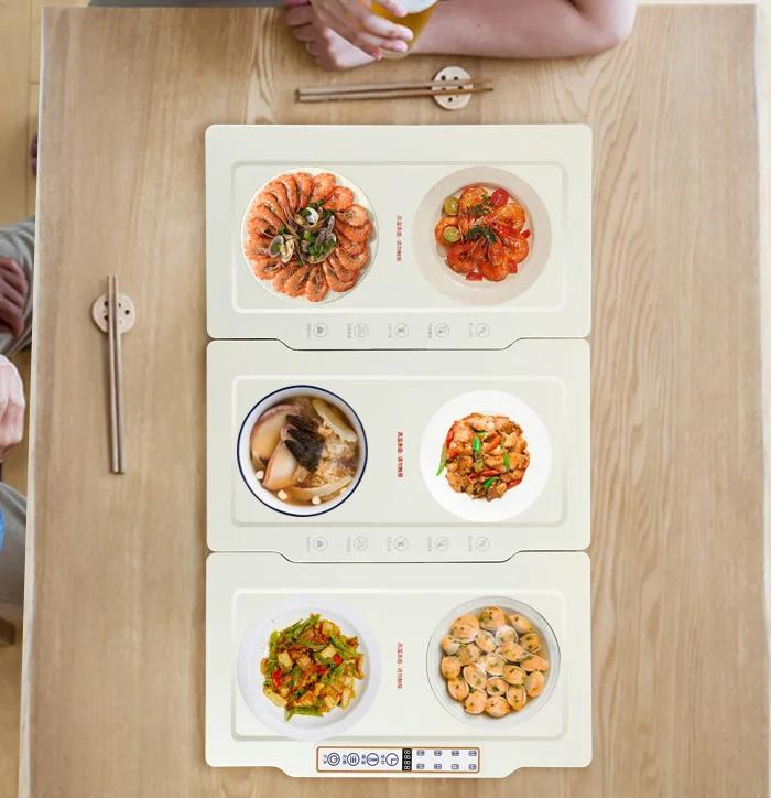 Electric Removable Rectangle Foldable Heating Warming Plate