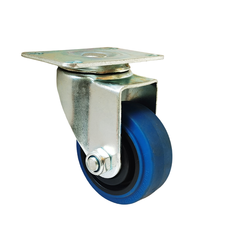 3/4/5-Inch TPR Brake Casters Heavy-Duty Industrial-Grade Furniture Casters
