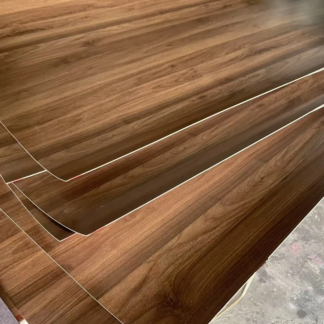 High Quality 3.5mm Melamine Faced Recon Plywood /White/Wood Grain Melamine Faced Plywood