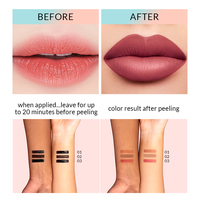 Seline Girl 3.5ml Peel off Maroon Ripped Lip Liner