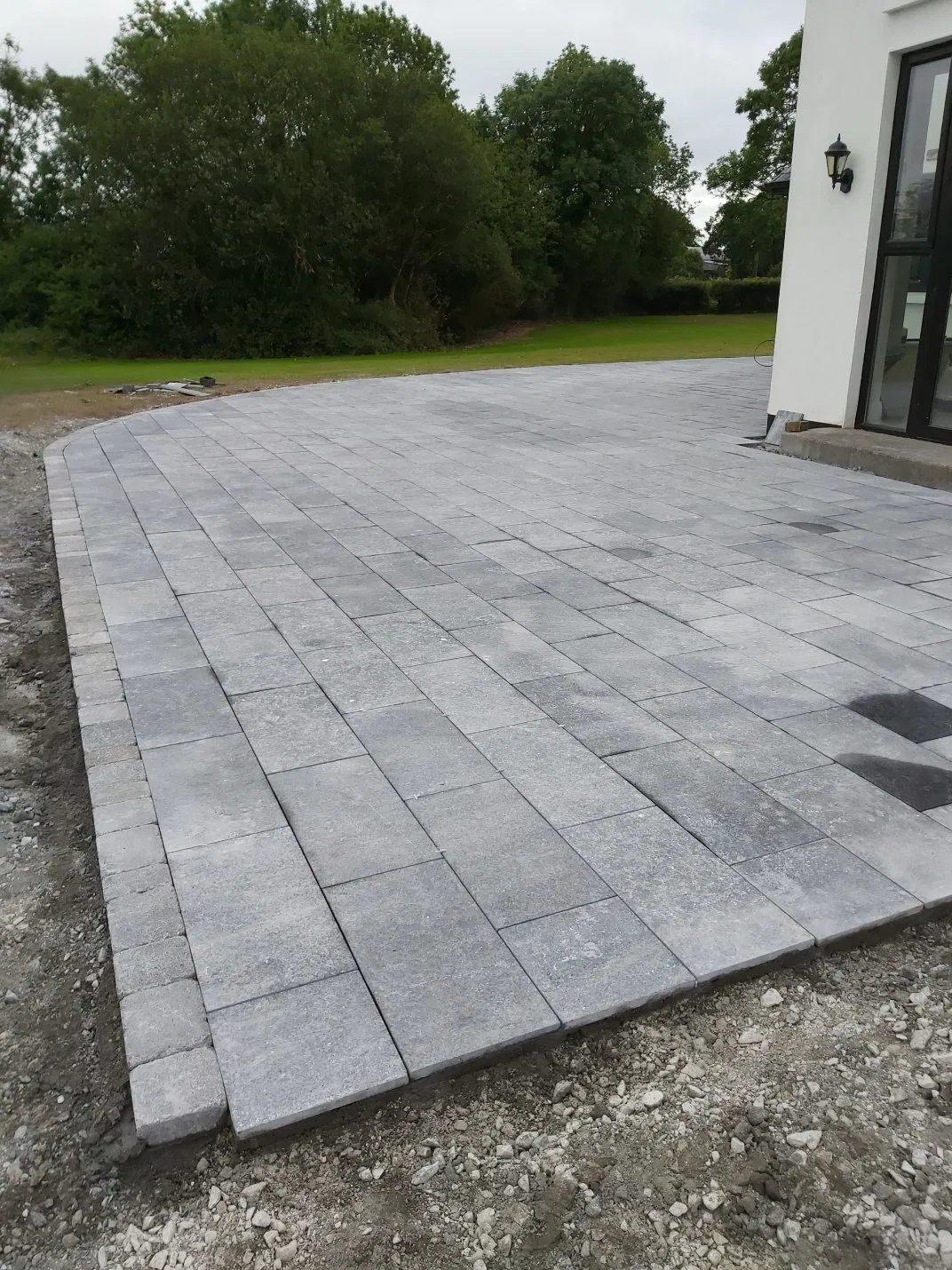Flamed Blue Limestone Tile Outdoor Floor Tile / Paving Tile
