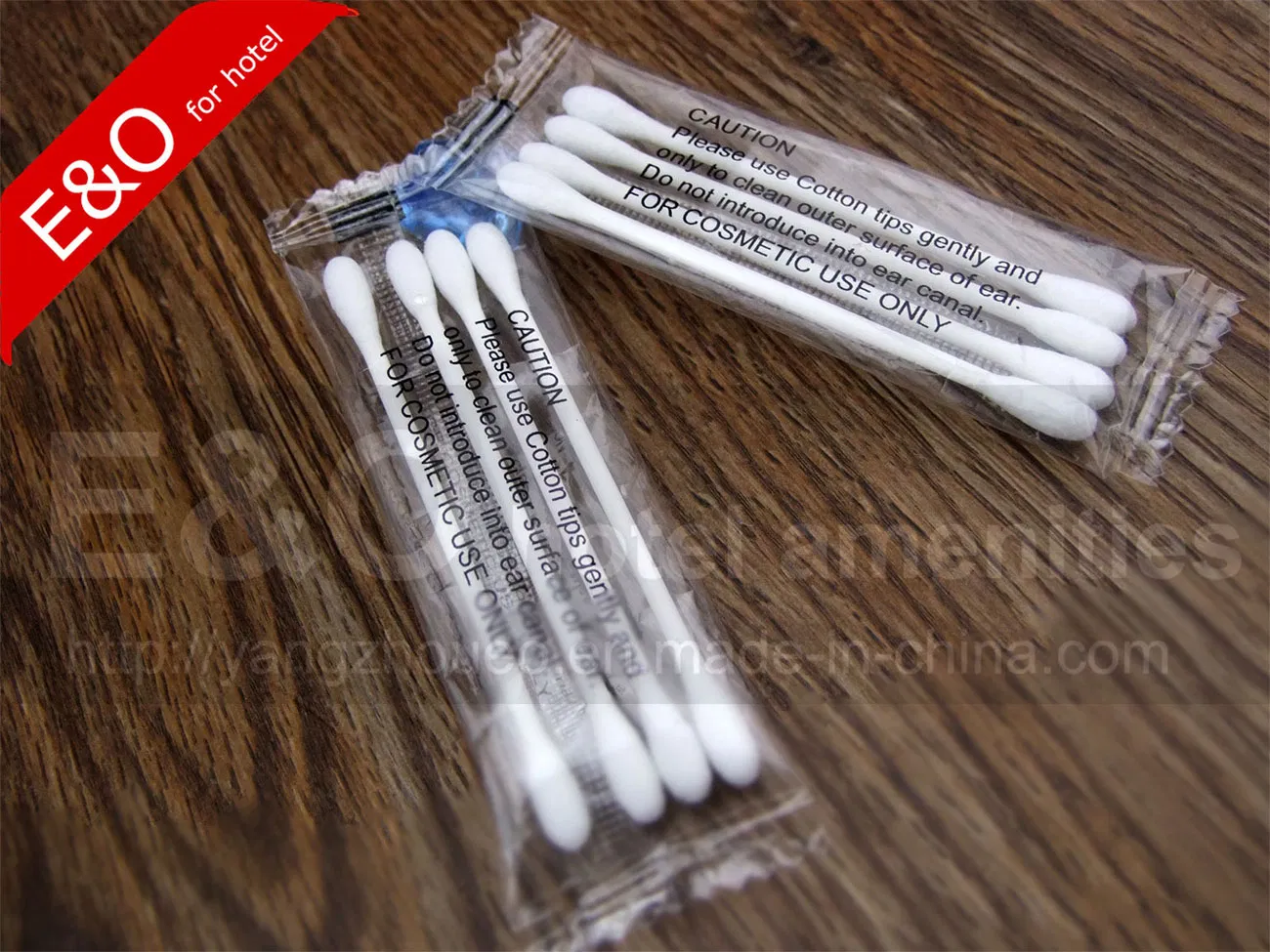 Hotel Vanity Kit, Disposable Paper Stick, Cotton Swab