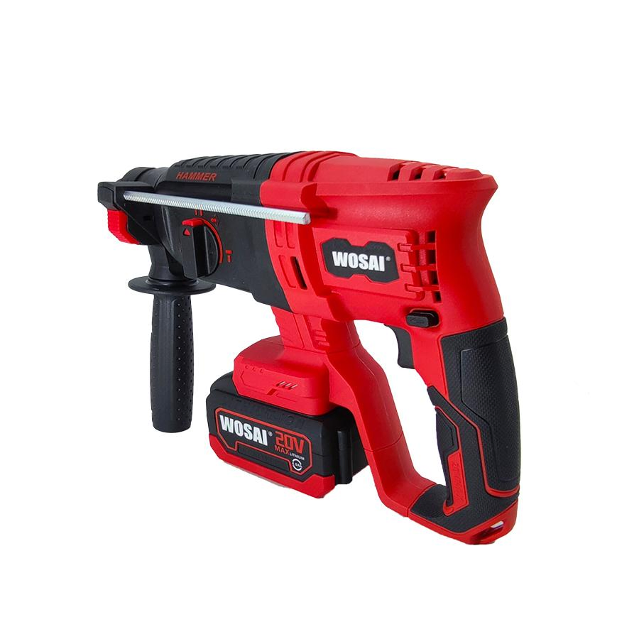 20V 1400rpm Lithium Battery Cordless Electric Drill Brushless Impact Hammer