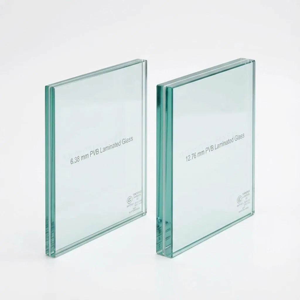 Premium 6.38 mm PVB Laminated Safety Glass for Windows