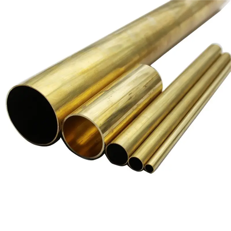 Corrosion-Resistant Building Material Custom H59 Brass T1/2/3 Pure Copper Round Seamless Pipe