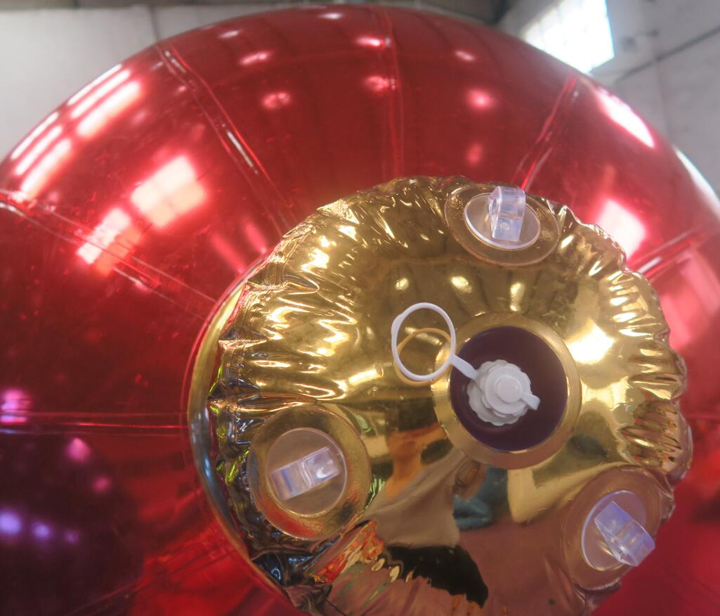 1m Diameter Advertising Inflatable Mirror Balloon / Mirror Ball