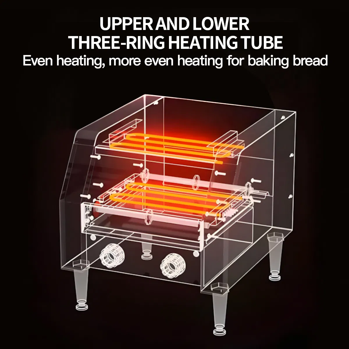 Commercial Steam Electric Bread Toaster