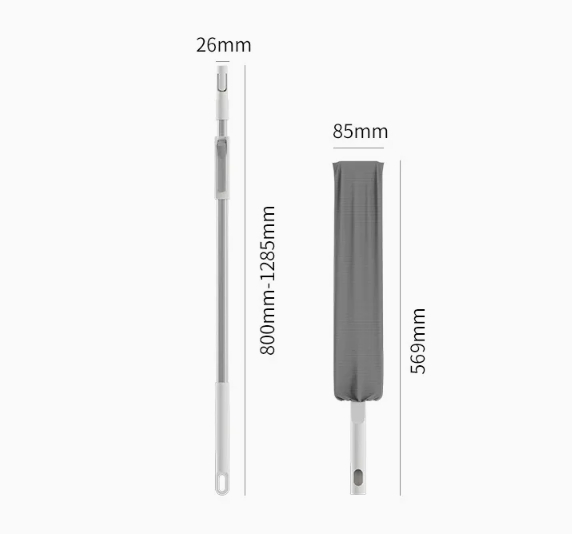 Flexible Curved Head Extendable Duster Washable Gap Cleaner for Home, Office & Commercial Use Duster