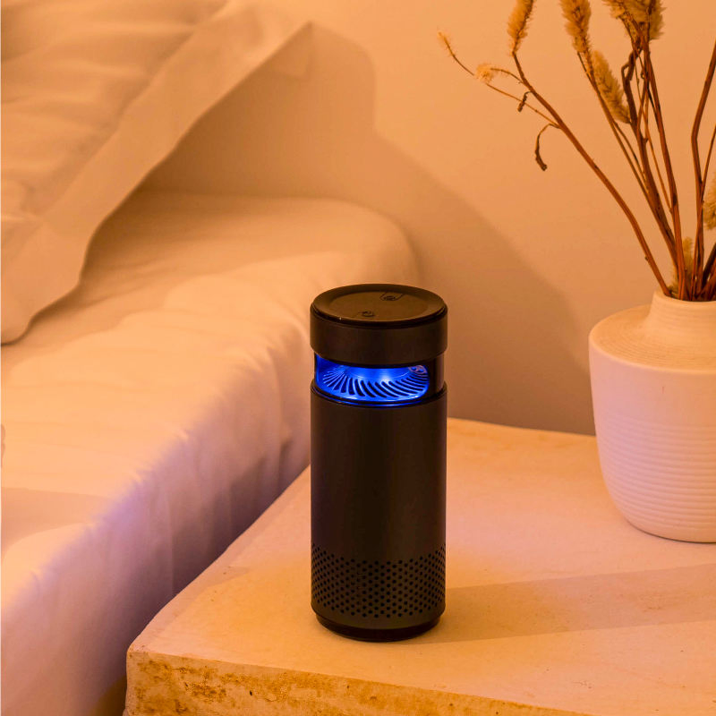 Amazon Ebay Hot Selling OEM Portable Mini Car UVA UVC Air Purifier with True HEPA Filter