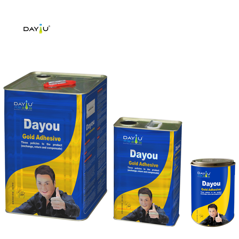 Yellow Color Glue Water Resistance Contact Adhesive for Furniture Wood