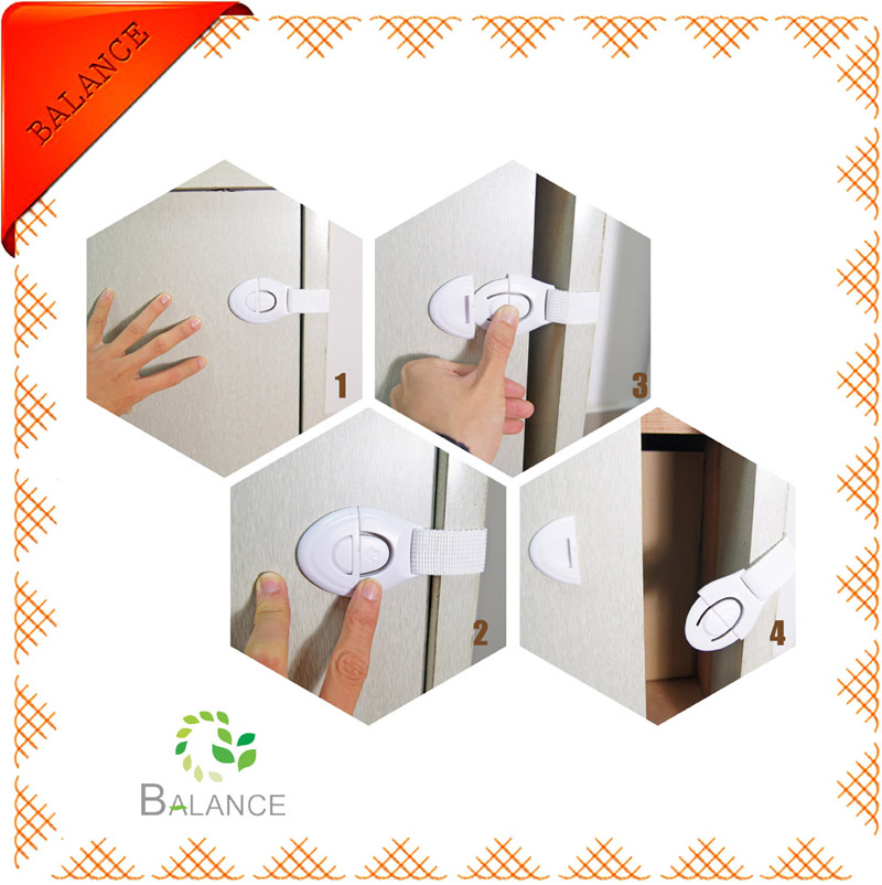 Baby Safety Plastic Lock, Cabinet Lock, Drawer Lock