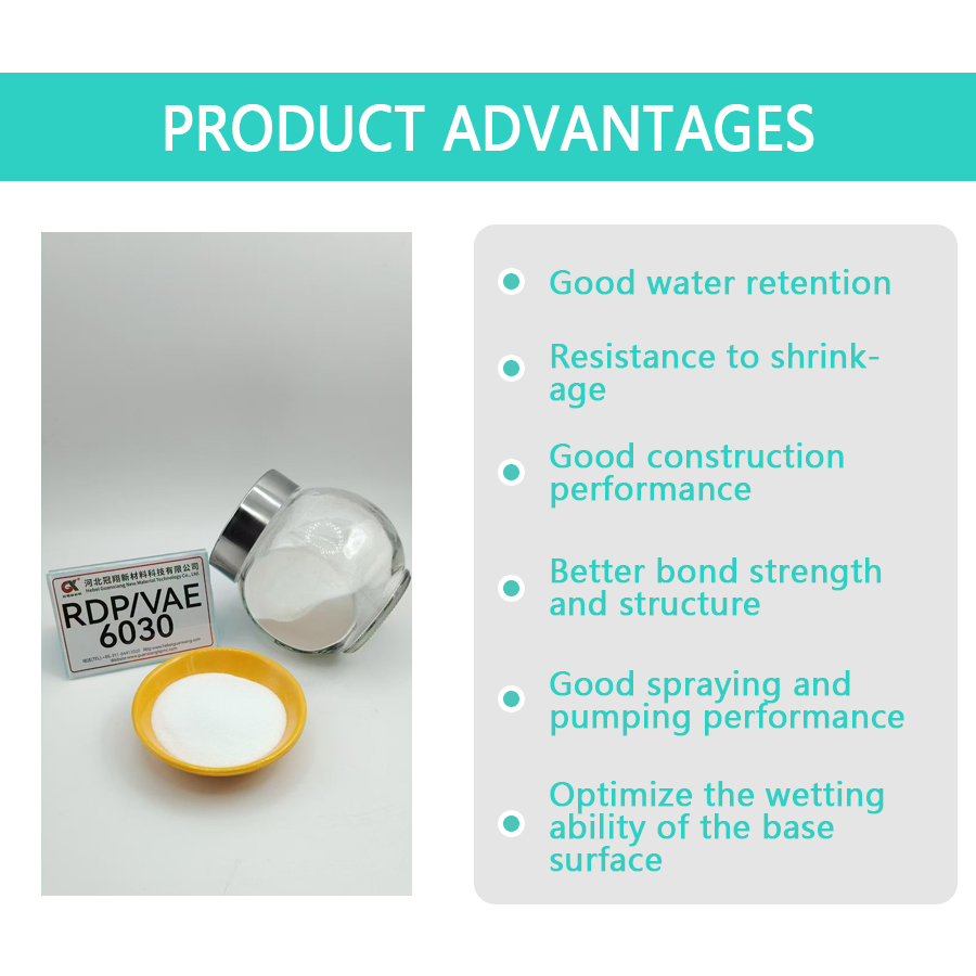 Gx-600 Vae Rdp Polymer with Good Workability, Excellent Wear Resistance and Adhesive Property