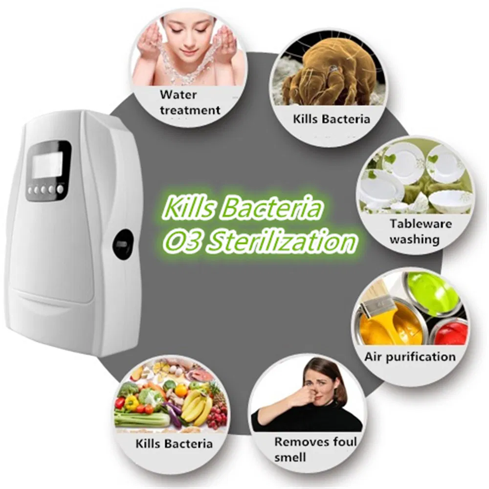 AC110V/220V Portable Ozone Generator Air Water Treatment Purifier for Household Use