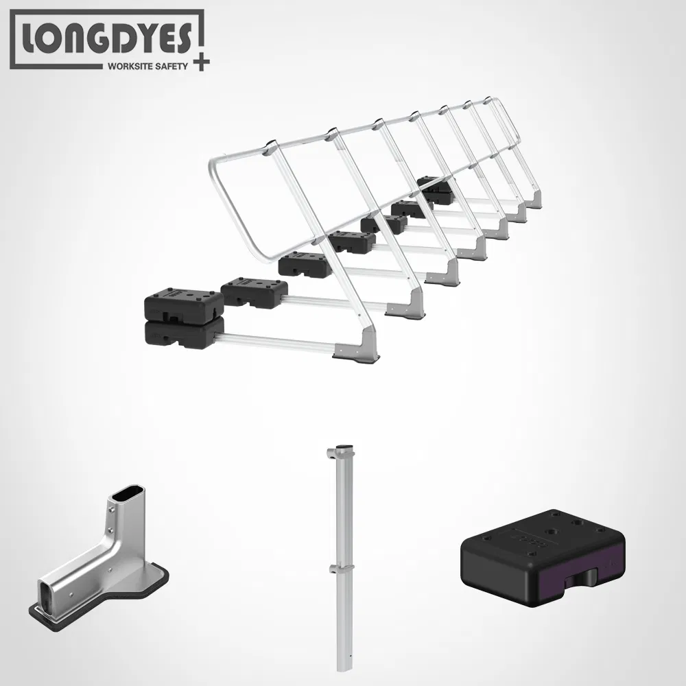 Flat Roof Edge Protection Guardrail with Competitive Price