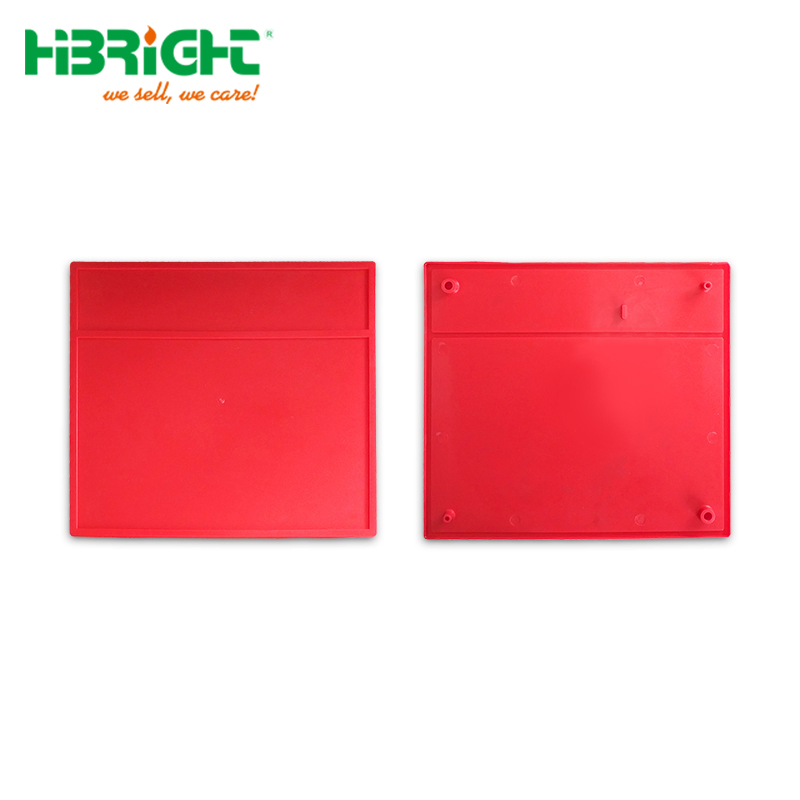 Handle Position PP Material Advertisement Board for Shopping Trolley