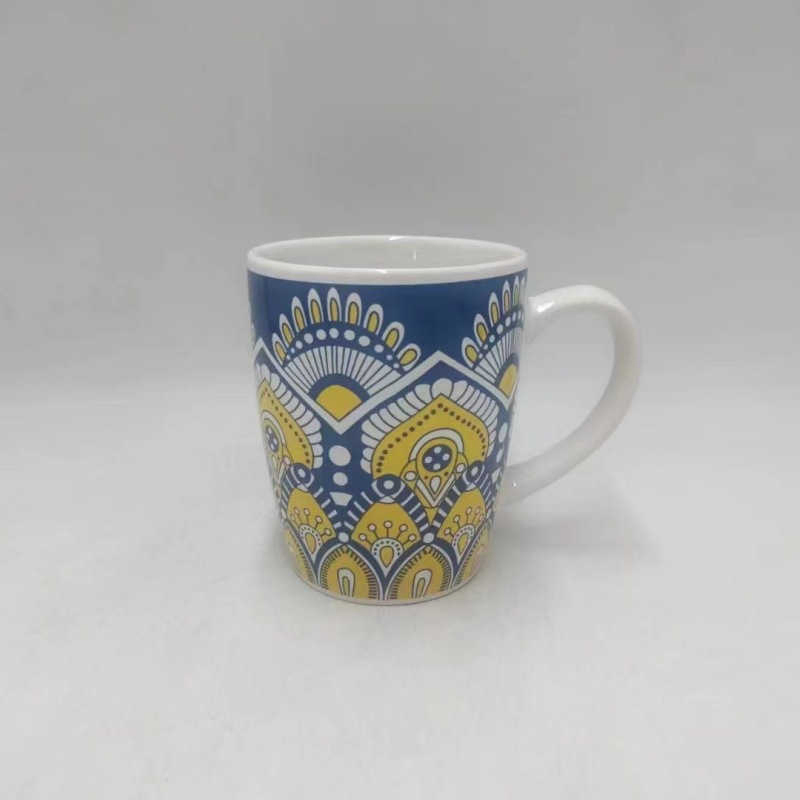 Ceramic Mug with Handle Vintage Coffee Mug Zihe Kitchen
