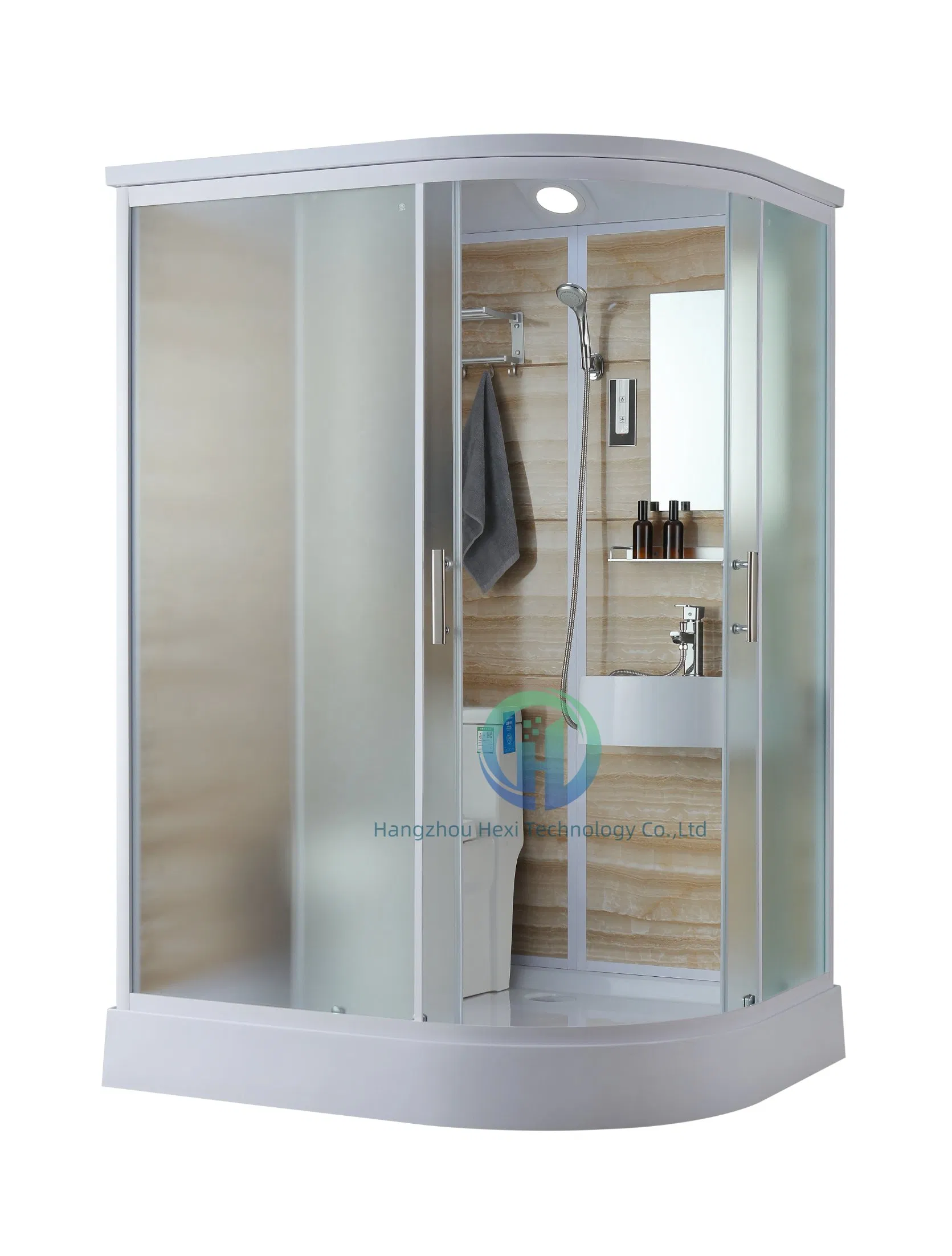 Stylish Mobile Shower Room Prefab Toilet Bathroom Sanitary Ware