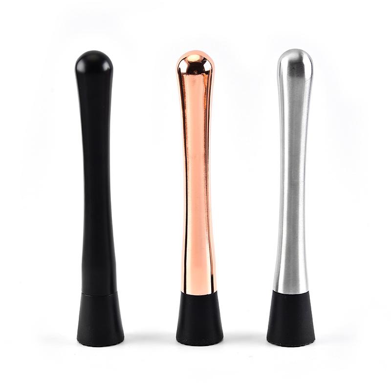 8 Inch Stainless Steel Mojito Lemon Muddler for Cocktails