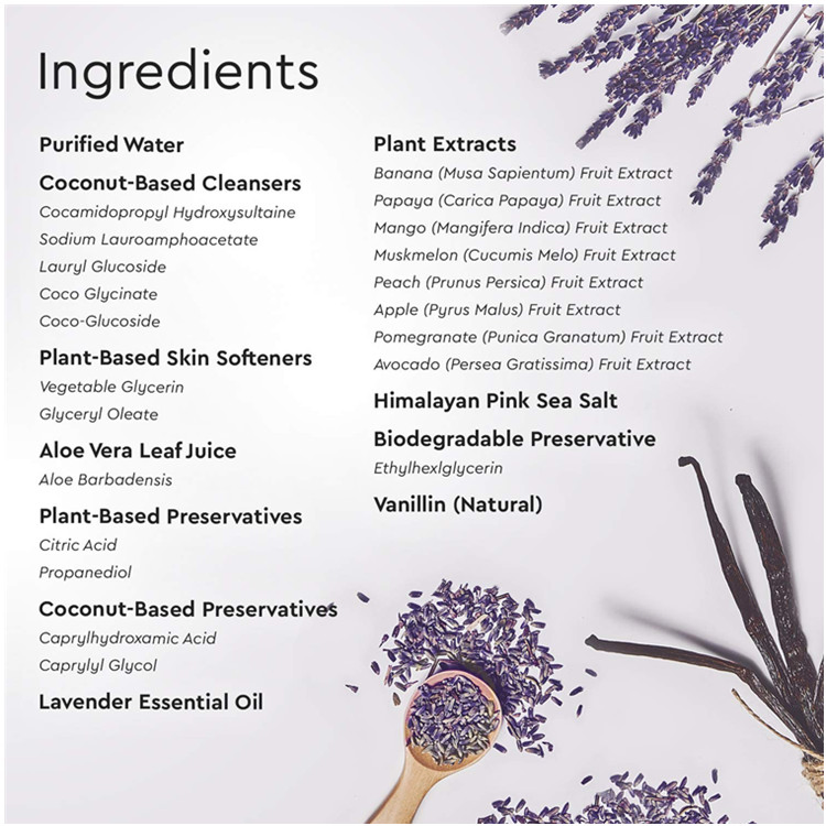 Advanced Natural Ingredients Lavender &amp; Vanilla Baby Bubble Bath