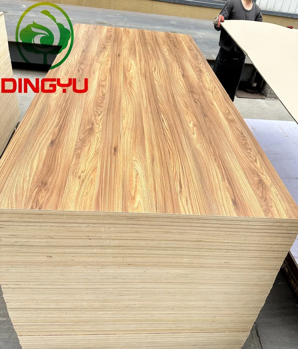 E0 Grade 15mm 18mm Melaimine Plywood for Sale