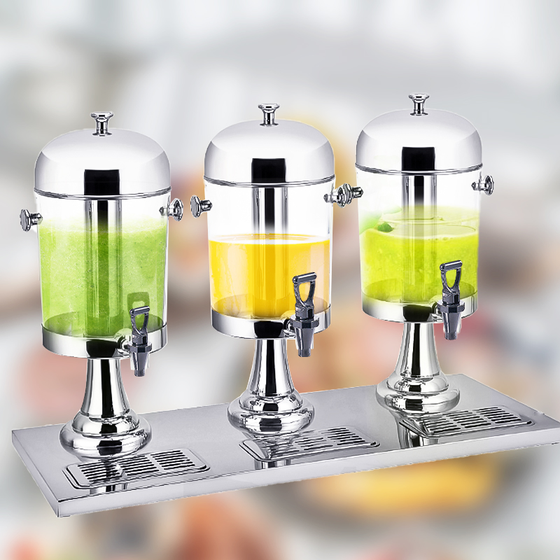 Daosheng Restaurant Hotel Catering Buffet Party 16L 24L Stainless Steel Juice Dispenser Tower Beverage Dispenser