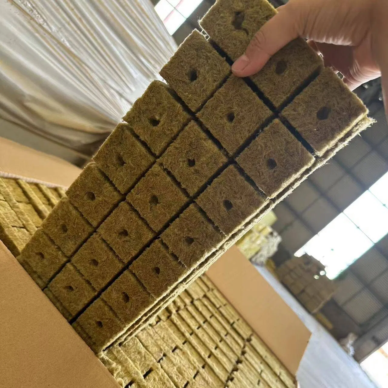 Mineral Growing Substrate Indooring Growing Rockwool Mats