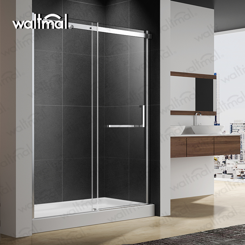 6/8/10mm New Design Cheap Single Sliding Shower Door