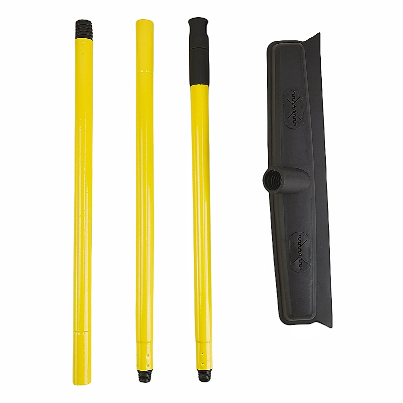 Joyclean Heavy Duty Rubber Floor Brush Carpet Pet Hair Remover Squeegee