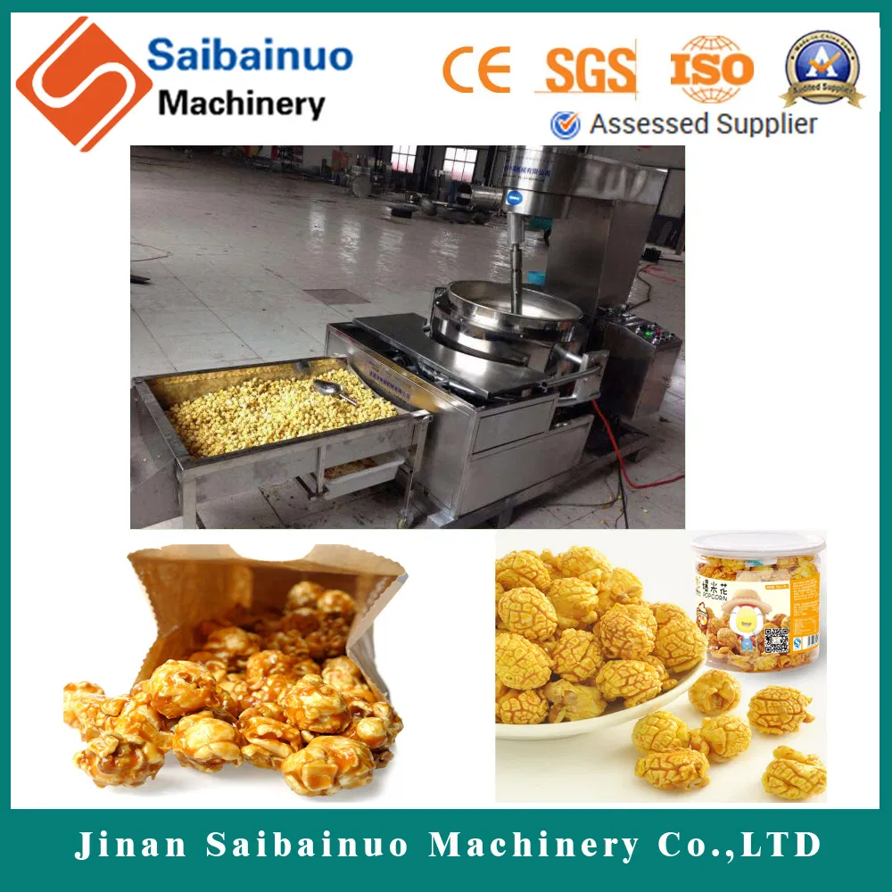 New Designed Popcorn in Snack Machinery