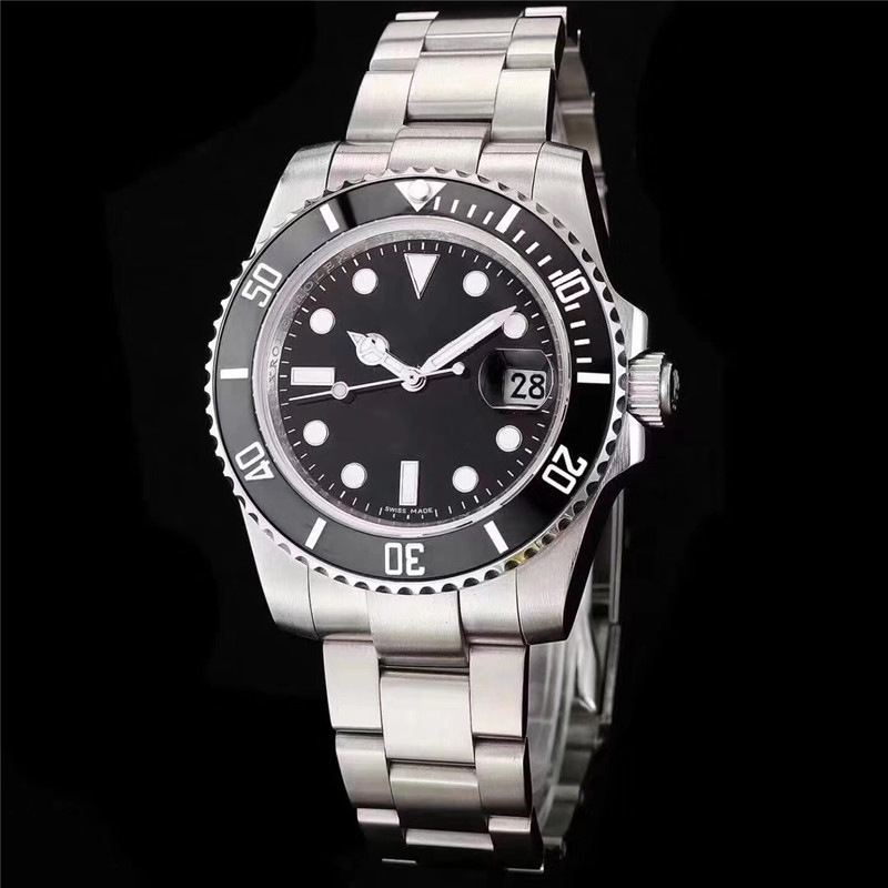 Luxury Diver Style Automatic Mechanical Watch Luminous Waterproof Men Wristwatch Wholesale