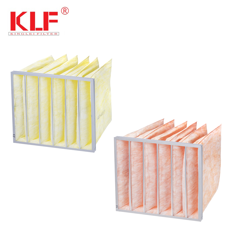 Customized Merv10-12 Pleated Ahu Pocket Bag Filter