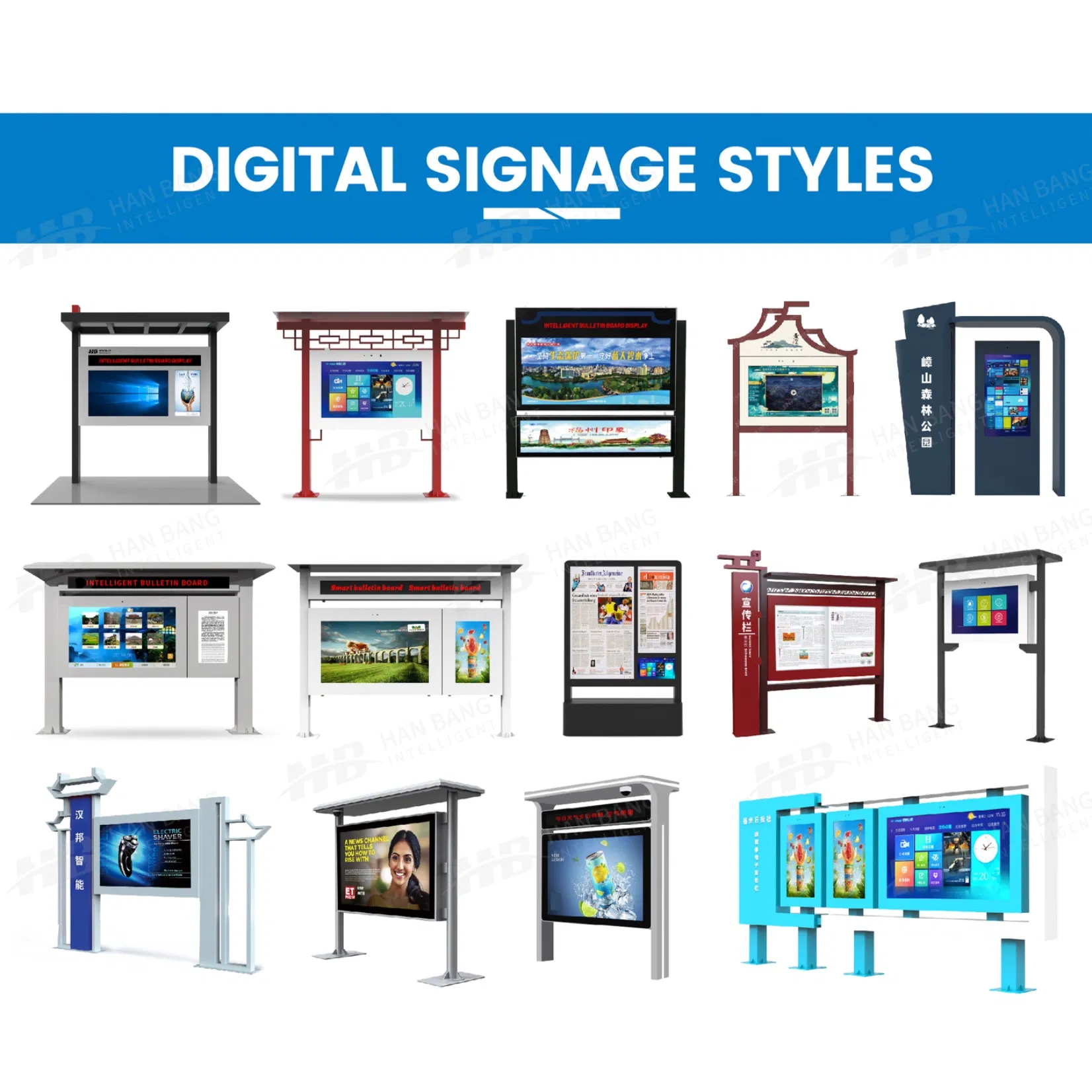 ISO9001-Certified Digital Notice Board with Anti-Glare Screen for High-Traffic Areas Digital Signage
