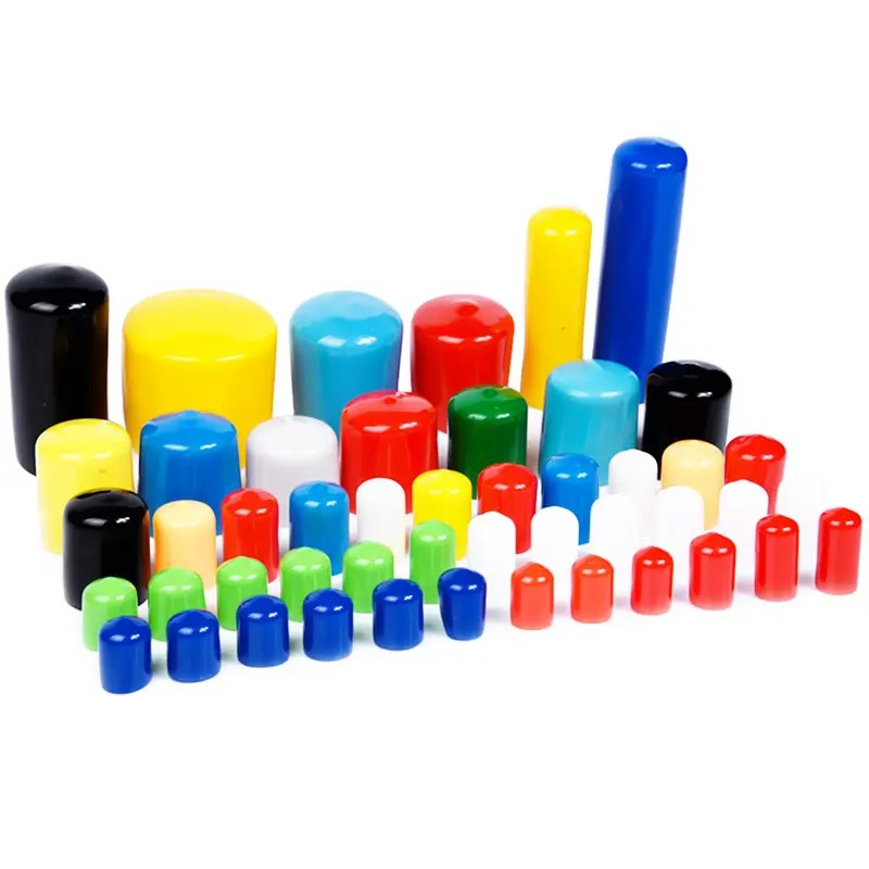 Cap Protective Cover Rubber Thread Protection End Cap for Screws and Bolts