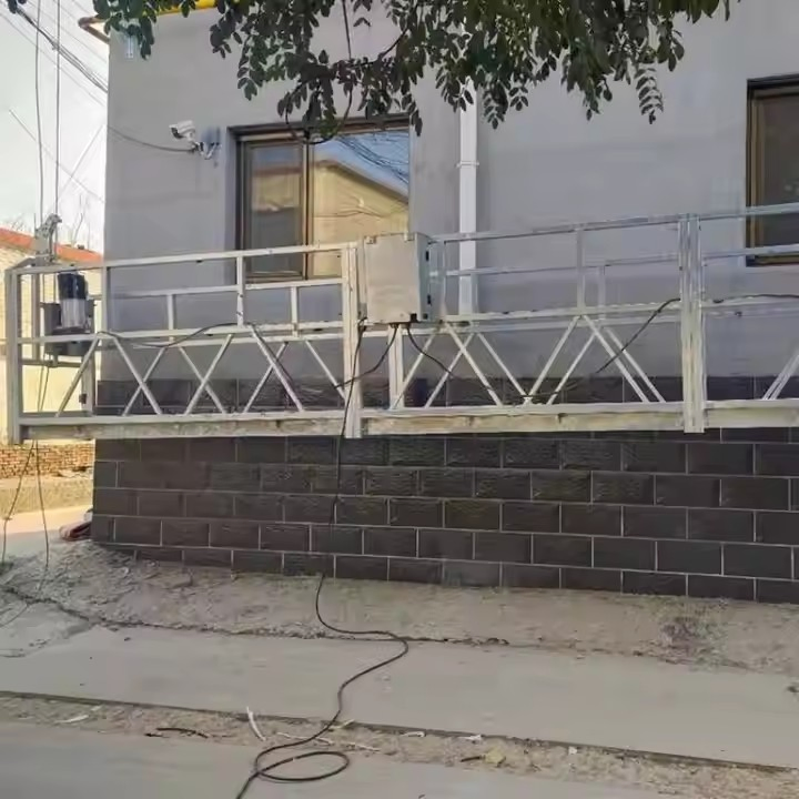 Heavy-Duty Construction Material Lift for Window Cleaning Tasks